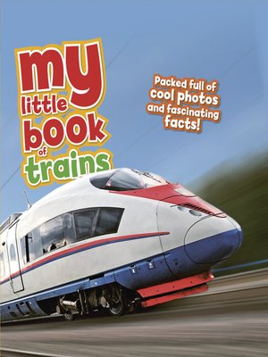 cover image of My Little Book of Trains
